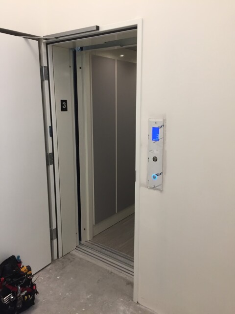 LULA Commercial Elevator - Interior Door Open